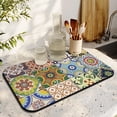 thumbnail image 3 of Mexican Coffee Drying Mat , Super Absorbent diatom mud Dish Drying Pad, Kitchen Gadgets Coffee Drying Mats for kitchen counter 19.5x12in, 3 of 7