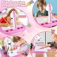 thumbnail image 5 of Proyector de dibujo Hoarosall Unicorn para niños con suministros, 5 of 5