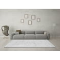 thumbnail image 3 of Ahgly Company Indoor Square Solid Gray Modern Area Rugs, 4' Square, 3 of 4
