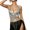 Silver-os, variant on Beach Cover Up Body Chain Garment for Women Disc Fringe Acrylic Bra Chest Chain Resort Party Dance Outfit