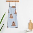 thumbnail image 5 of Fuzoiu Playful Walrus Wonders Print Waterproof Apron, Kitchen Apron for Women Men Chef, Apron for Christmas Dinner Party Cooking Baking Crafting House Cleaning Kitchen, 5 of 7