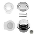 thumbnail image 1 of Westbrass D532-07 1.5 in. Schedule 40 PVC Tip Toe Plumbers Pack - Satin Nickel, 1 of 4