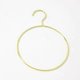 thumbnail image 1 of 3pcs Metal Scarf Rings Hangers: Round Belt Clothes Rack Tie Hanging Hooks Closet Organizer Storage Holders Display For Ties Scarves Belts Tank Tops Go, 1 of 3