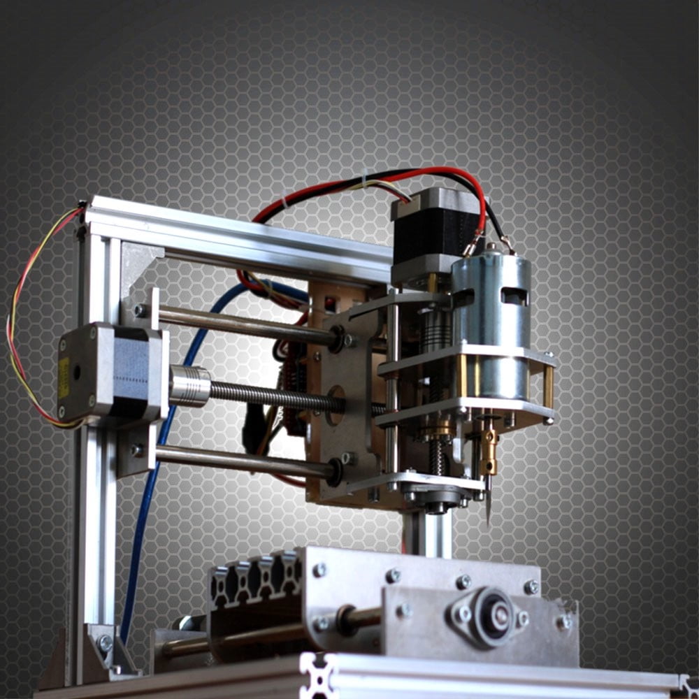3 Axis Cnc Engraver Machine Pcb Milling Wood Carving Engraving 3 Axis Cnc Engraver Machine Pcb Milling Wood Carving Engraving Router Diy Kit Grbl Control Self Assembly 13 10cm Com