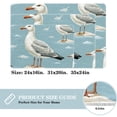 thumbnail image 2 of Seagull Polyester Non-Slip Machine Washable Office Chair Rug for Chair Rugs and Door Rug, 2 of 6