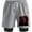 Grey, variant on Conclave Movie Sweatshorts Women Men Short Basketball Pants Fashion Casual Outdoor Sportwear