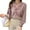 Pink, variant on DuoJiaJ Women's Blouse Satin Silk Shirt Button Down Shirt Casual Loose Long Sleeve Office Work Long Edition Blouse Women's Short Sleeve Shirts Beige L