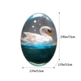 thumbnail image 3 of FNNMNNR Transparent Dragon Egg Crystal Resin Sculpture Ornamental Souvenir Resin Craft Home Desktop Ornaments Exquisite Gift, 3 of 10