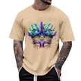 thumbnail image 1 of Tops para hombre, blusas y camisas de manga corta con cuello redondo para hombre, camisetas casuales con estampado de moda para hombre, blusa de manga corta, blusa de poliéster para hombre., 1 of 5