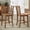 Oak, variant on iNSPIRE Q Farmhouse Transitional Counter Height Bar Stools, Antique Grey (Set of 2)