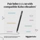 thumbnail image 3 of Lápiz Kobo Stylus 2 para marcar y escribir notas, recargable con USB-C, 3 of 6