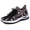Black, variant on Women's Elastic Woven Walking Shoes Mary Jane Flats on Sneakers
