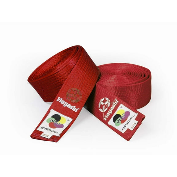 Hayashi WKF approved Red Belt, 053-4