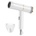 thumbnail image 1 of Secador de pelo Calefacción y refrigeración doméstica Secador de pelo Electrodomésticos de alta potencia Luz azul Anión antiestático Herramientas de modelado, Blanco, 1 of 5