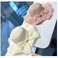 thumbnail image 2 of SikaFu Version Of Fashionable Bow Shaped Large Brimmed Hats For Women, Wave Edge Sun Protection Hats, Outdoor Beach Hats, Sun Protection Hats, 2 of 8