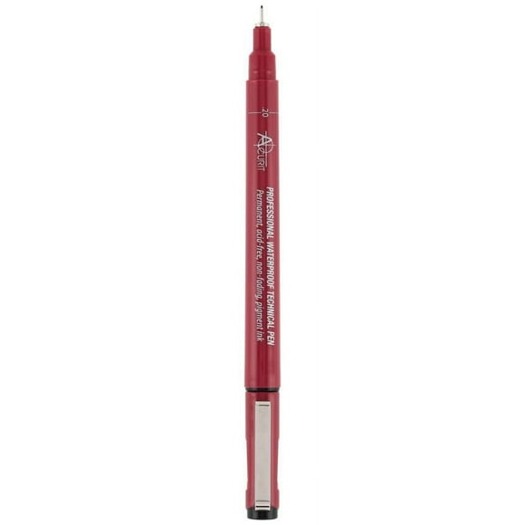 Acurit Stylos Techniques Étanches - Stylo Technique Professionnel Étanche, Encre Vierge Riche, Sans Acide, Léger Rapide, pour Croquis, Dessin, Calligraphie, & Plus!