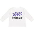 thumbnail image 3 of Inktastic Colorado Columbine Flowers Boys or Girls Long Sleeve Toddler T-Shirt, 3 of 5