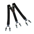 thumbnail image 1 of Tirantes para hombres y mujeres perfecl en forma de Y Negro, 1 of 8