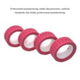 thumbnail image 3 of Dalazy 4x With Foam Insert Compatible With RC 1/18 Wltoys A949 Model Crawler RC Car Wheel Tires Pink 1Set, 3 of 6