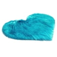 thumbnail image 3 of Heart Shaped Rug, Non Slip Bedroom Shaggy Carpet Mats, Faux Fur Rug Fluffy Door Mat for Home Bedroom Room Decor, 40*50cm, F, 3 of 3