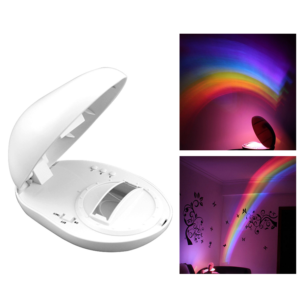 MIFXIN Rainbow Projector Light 2 Mode Portable LED Night Projection Light Battery Operated Lamp for Children Tabletop Decoration Kid Desk Lamp Travel Light Task Lighting for Baby MIFXIN Rainbow Projector Light 2 Mode Portable LED Night Projection Light Battery Operated Lamp for Children Tabletop Decoration Kid Desk Lamp Travel Light Task Lighting for Baby