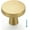 Gold, variant on 30 Pack Solid Single Hole Kitchen Round Cabinet Knobs Brushed Brass Pulls Drawer Knobs Kitchen Cabinet Hardware Handles