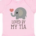 thumbnail image 4 of Inktastic Tia Loves Me Baby Elephant Boys or Girls Baby Bodysuit, 4 of 5