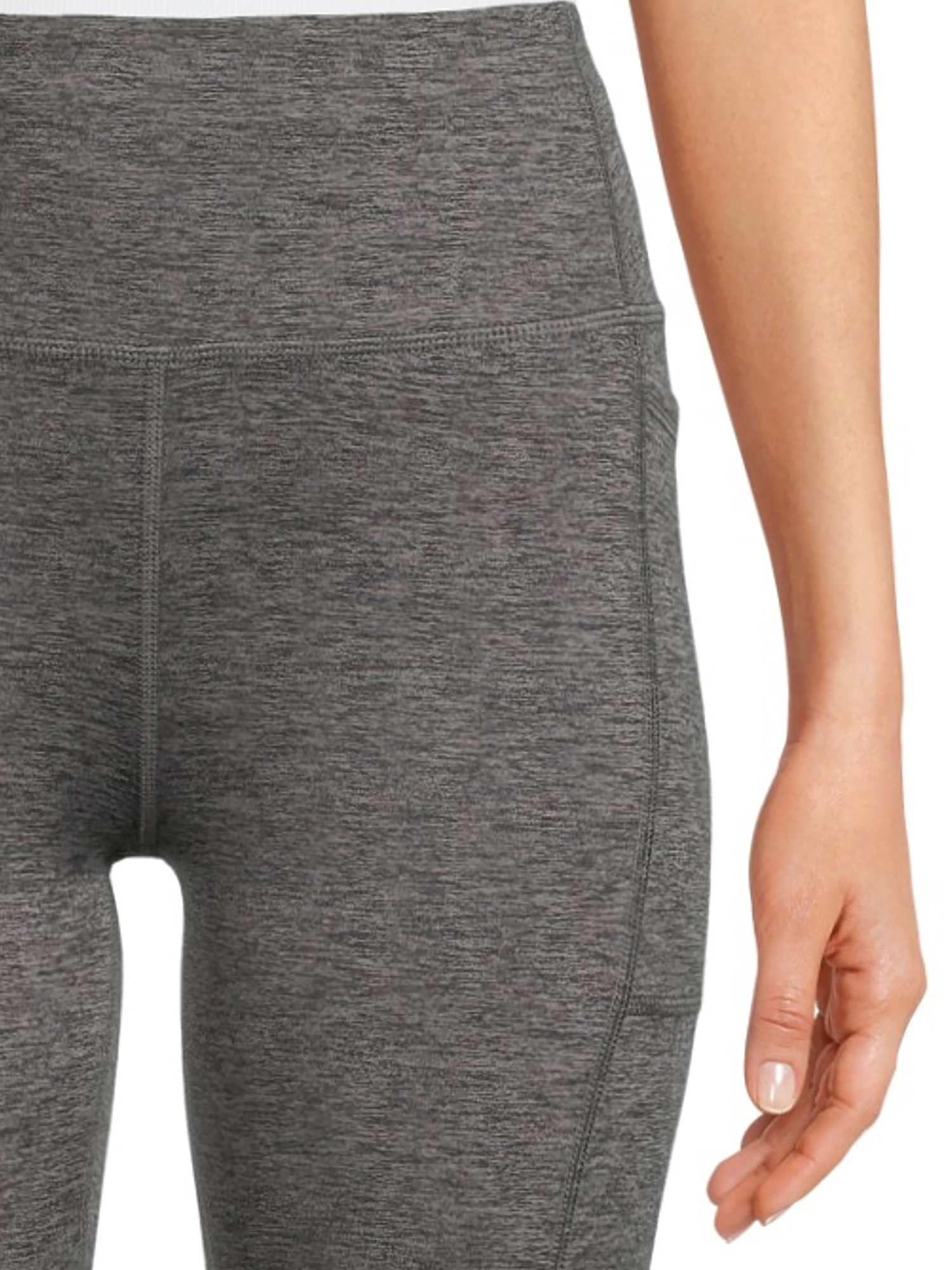 Athletic Works Women's 7" Bike Shorts, Black photo 4