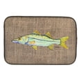 thumbnail image 1 of Carolines Treasures 8772DDM Fish - Snook Dish Drying Mat, 1 of 1