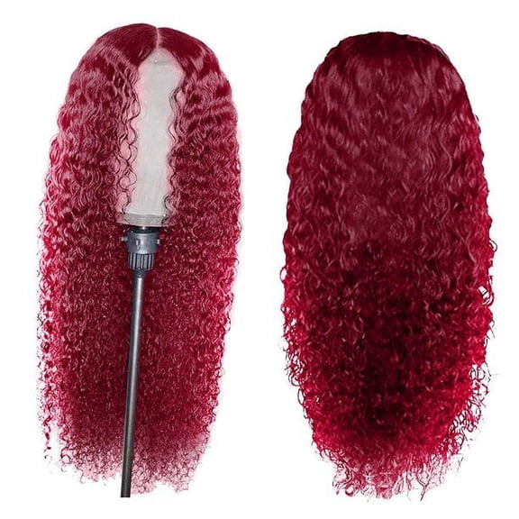 24' Curly Hair Lace Wig Curly Hair Human Wig 360 Non-Stick Lace Front Wig