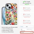thumbnail image 2 of Funda para teléfono MOSNOVO compatible con iPhone 15, diseño transparente, 2 of 7