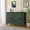 4door-Green, variant on HLR 31.5" W Mid Century Modern Accent Cabinet with 2 Doors, Credenzas & Sideboard Buffet with Storage, White