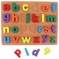 thumbnail image 4 of Wooden Jigsaw Puzzle Board Kids/Baby Cognitive Toy Cognitive Toy Kids Lowercase Letters, 4 of 8