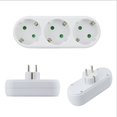 thumbnail image 1 of Eléctrico Adaptador de enchufe de conversión europeo de 1 a 2 y 1 a 3 vías 16 A 250 V 3500 W T Ndcxsfigh Nuevos Originales, 1 of 1