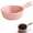 Pink, variant on Dipping Sauce Bowl Dark Blue,1Pc Plate,Dipping Bowl with Handle Small Seasoning Dishes Serving Plates Perfect for Individual Dipping Such As Ketchup for French Fries,Tableware,Plastic Dining Bowl