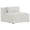 Cream, variant on Meridian Furniture Cube Navy Durable Linen Modular Component