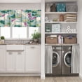 thumbnail image 5 of LALILO Kitchen Curtains and Valances Set of 3 36" Vintage Window Treatment Tiers for Window Decor, 5 of 5