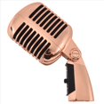 thumbnail image 4 of MicróFono CláSico CláSico con Cable Profesional MicróFono Vocal DináMico para Karaoke en (Oro Rosa), 4 of 5