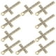 thumbnail image 2 of KAKOWELY 10 piezas de accesorios de bricolaje, colgantes de cruz de aleación, suministros para hacer pulseras y collares, 2 of 5