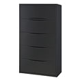 thumbnail image 2 of 36"W Premium Lateral File Cabinet, 5 Drawer, Black, 2 of 7