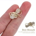 thumbnail image 3 of 1Pc Creative Clothes Pin Decorative Bowknot Brooch Delicate Safety Pin, 3 of 6