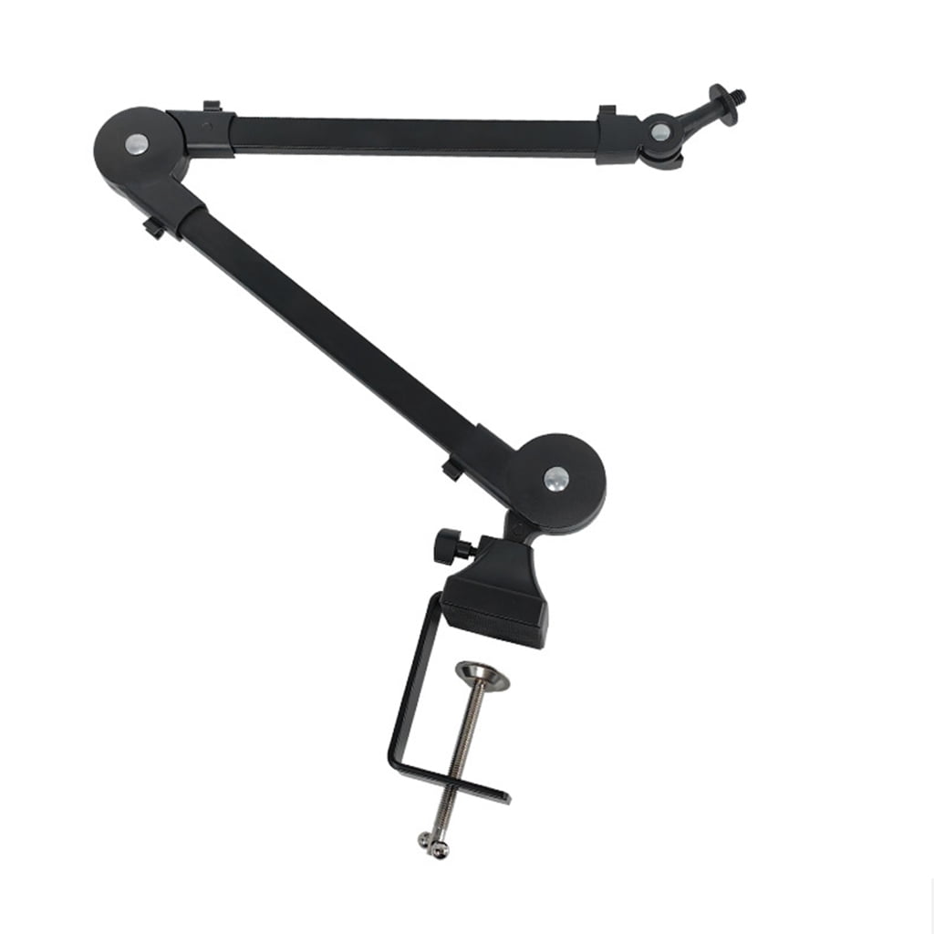 Microphone Suspension Boom Arm Sturdy and Rustproof Microphone Stand forAudio Recording Experience