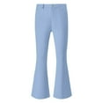thumbnail image 6 of YDDIAN 70s Disco Pants for Men,Mens Bell Bottom Jeans Pants,60s 70s Bell Bottoms Vintage Denim Pants Jeans for Men Sky Blue XL, 6 of 6