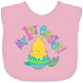 thumbnail image 3 of Inktastic My First Easter Cute Chick Just Hatched Boys or Girls Baby Bib, 3 of 4