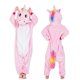 thumbnail image 1 of Pijamas Kigurumi de invierno para niños y niñas, ropa de dormir con dibujos de unicornios y animales de Anime, mono cálido de franela, 1 of 4