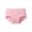Pink, variant on Purcolt Girls Cotton Panties Soft Breathable Stretchy Solid Color High Waist Brief Underwear Big Kids Undies for 1-8 Years