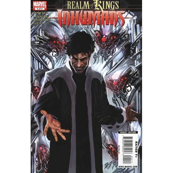 Realm of Kings Inhumans #4 VF ; Marvel Comic Book