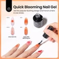 thumbnail image 3 of Gel con forma de escarabajos que florecen en las uñas, 2 unidades, 15 ml, UV y LED, se remojan, 3 of 6