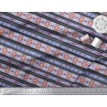 thumbnail image 2 of Soimoi Poly Georgette Fabric Ikat Southwestern Print Fabric by The Yard 52 Inch Wide, 2 of 3