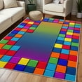 thumbnail image 2 of 3'x5' outdoor indoor rug outdoor patio carpet outdoor entryway rug outdoor mats for front door pad for under rug, 2 of 10